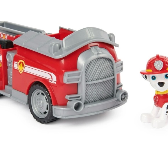 PAW Patrol, Rubble’s Bulldozer, Marshall’s Firetruck & Rocky Recycle Truck - Picture 12 of 13